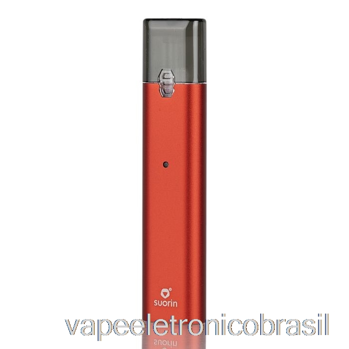 Vape Recarregável Suorin Isshare Single Portable Pod Kit Metal Edition - Red